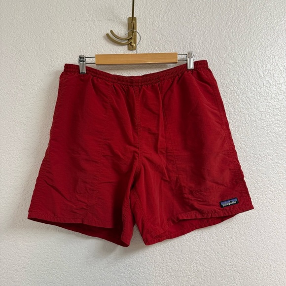 Patagonia M's Baggies™ Longs - 7" Red Size Large - Picture 1 of 4